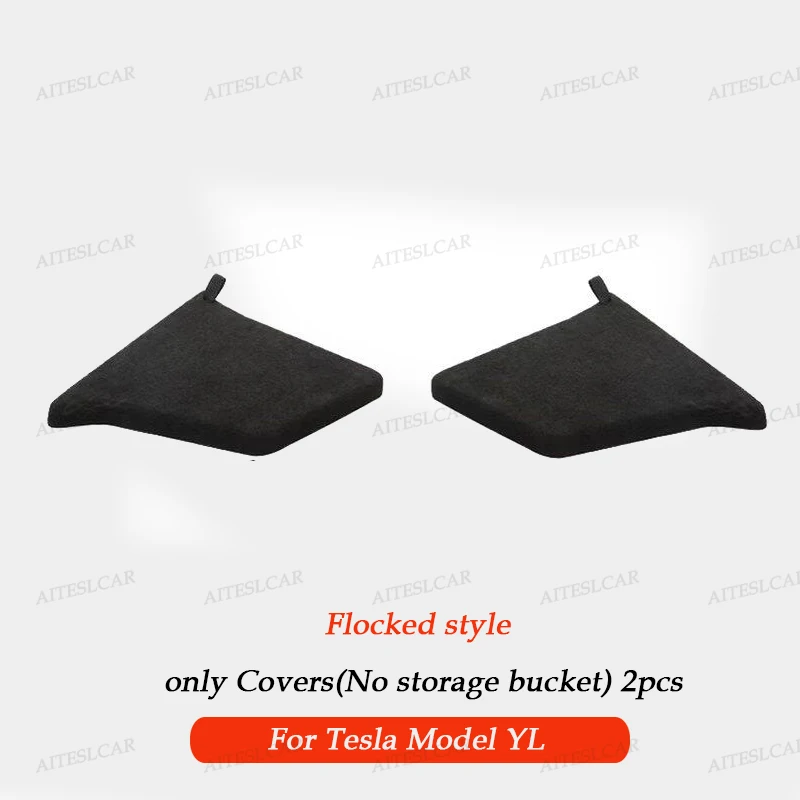 Flocking cover 2PCS