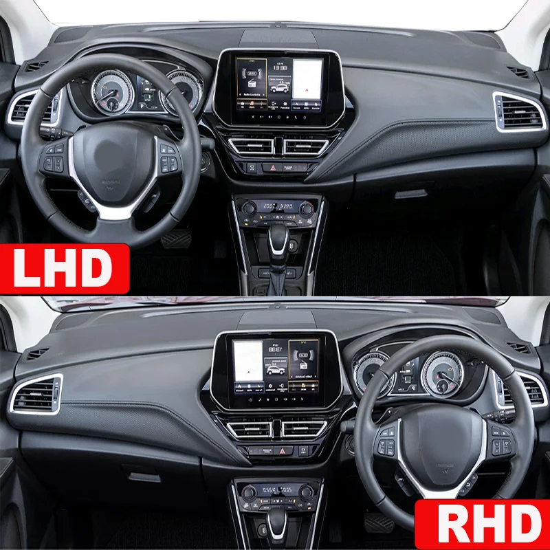 Car Dashboard Cover Mat For Suzuki S-Cross 2022~2024 Instrument Panel Carpets Non-Slip Sun protection Pad Interior Accessories