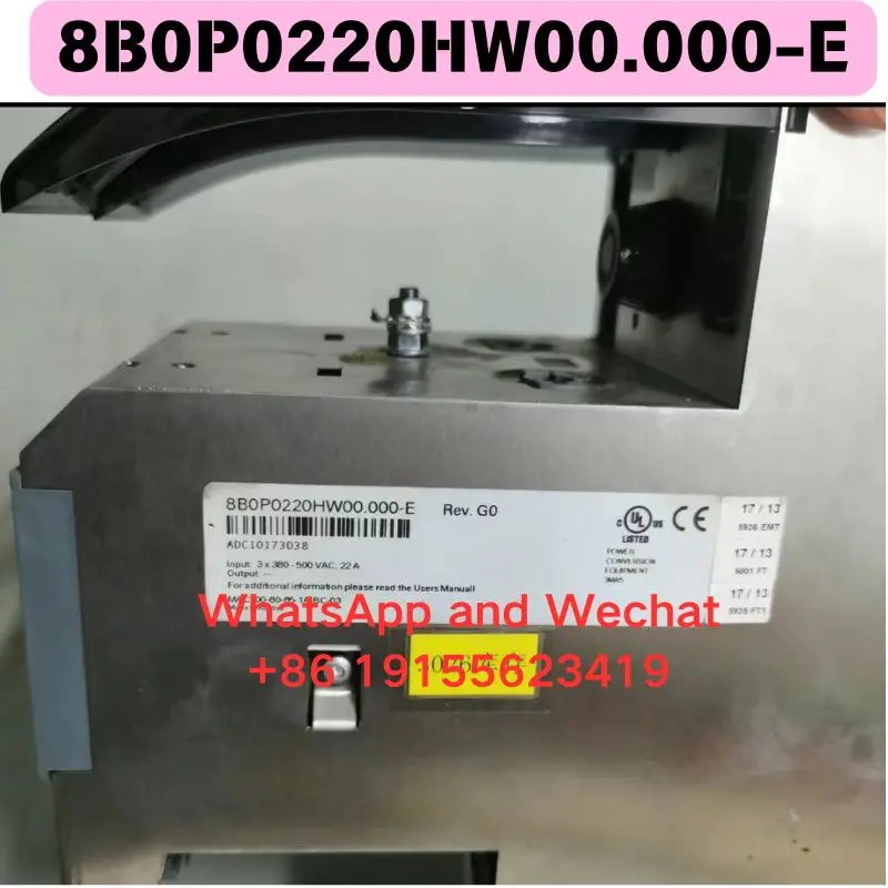 Used 8B0P0220HW00.000-E Driver Functional test OK
