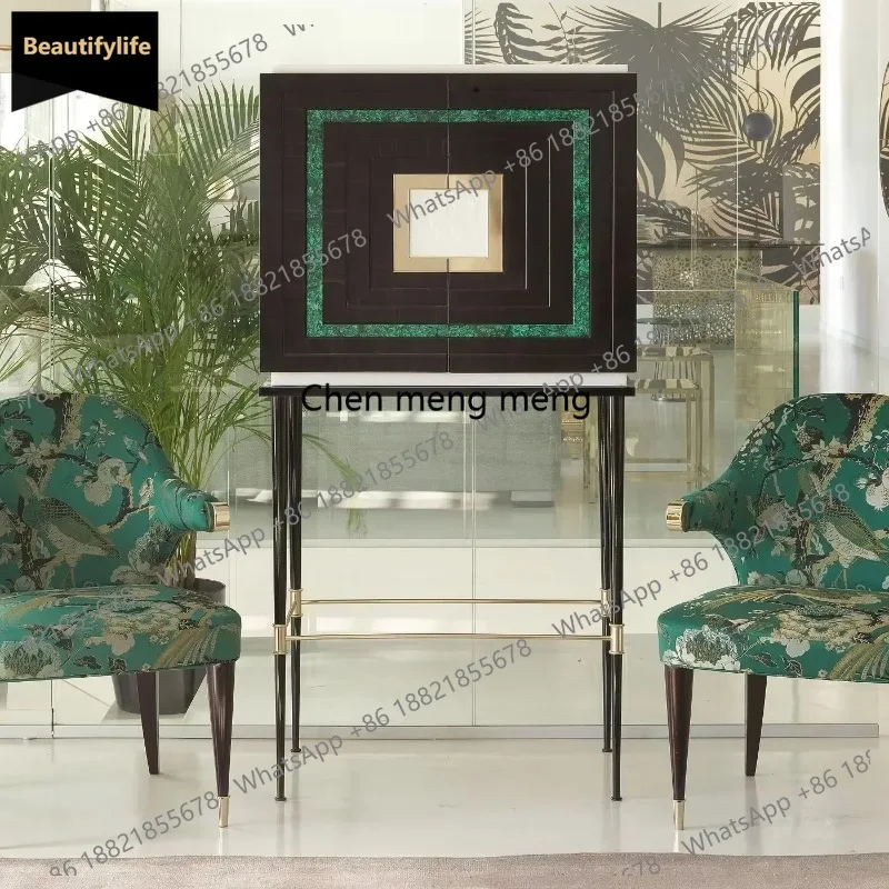 

C85 Living room furniture modern wine cabinet display cabinet retro large capacity storage dining side cabinet household