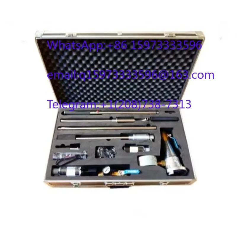 Stainless Steel Fire A--larm Detector Test Kit Smoke Heat Tester Temperature Gun for Building Fire Protection System