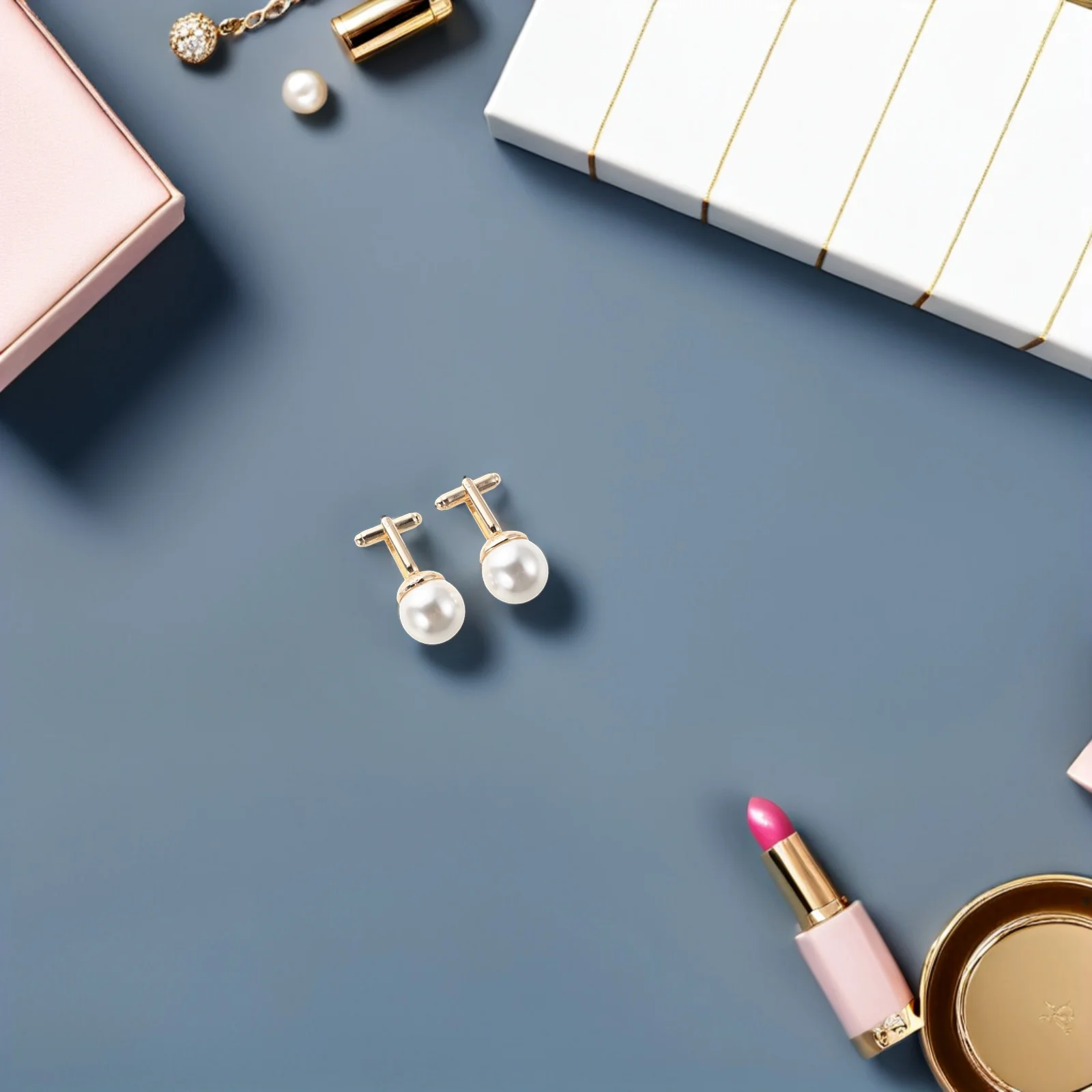 남성용 세트 합금 모조 진주 셔츠 커프스 단추 비즈니스 웨딩 정장 이벤트용 남성 웨딩 수트 커프스 단추