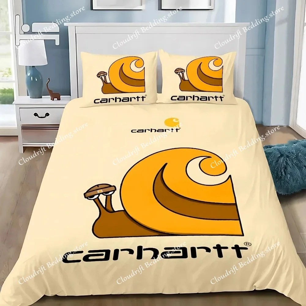 

Fashion C-CARHARTT All Season Duvet Cover Printed Comforter Bedding Sets Comfortable Bedspreads Comforter Duvet King Bedding Set