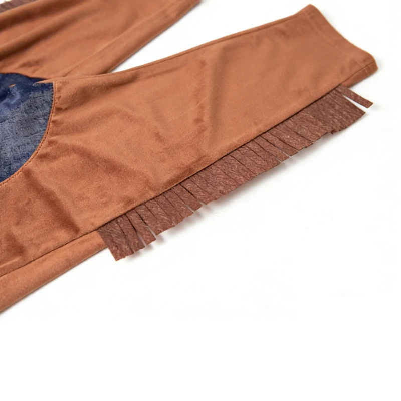4-teiliges Cowboy-Kostüm für Babys, Jungen, Ostern, Cosplay-Kleidung, Weste + Schal + lange Hosen + Hüte, Karneval, Party, Kostüm, Urlaubsgeschenk – Detail 9