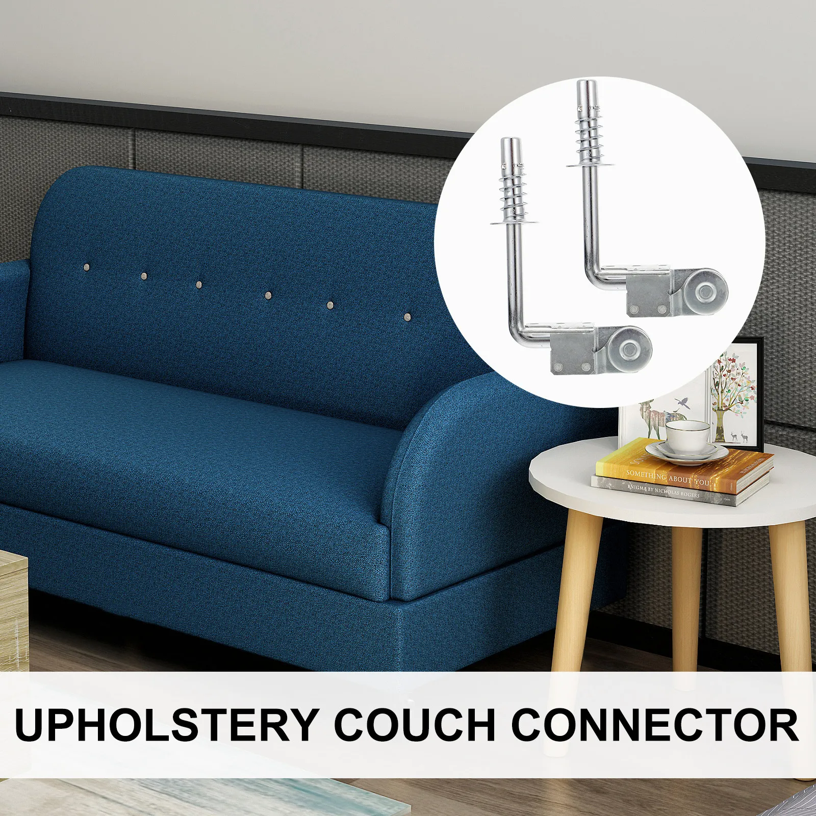 

2 шт. Коррозионностойкие железные соединители для регулировки подголовников диванов, для проектов по обивке, для секционных диванов, мебельные подъемники