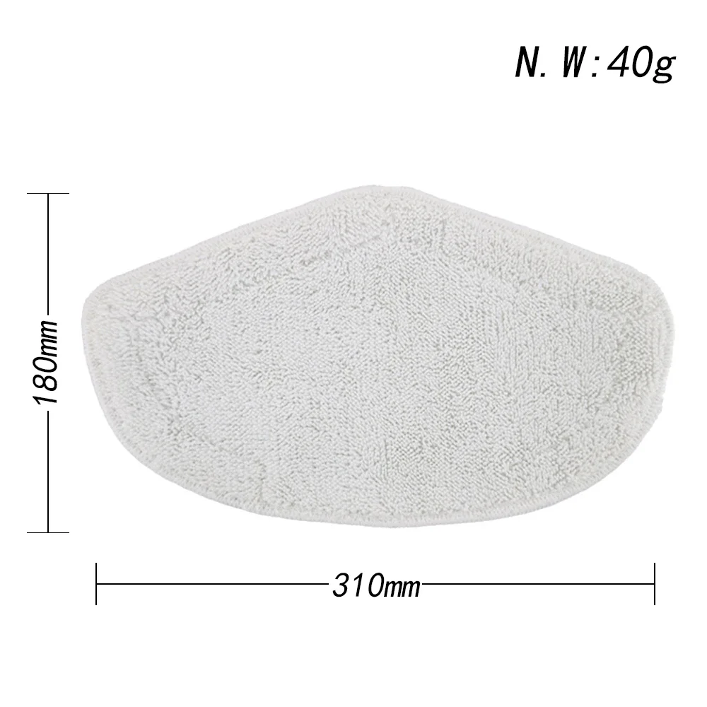 Applicable to Washable Mop Cloth For Polti Kit Vaporetto PAEU0332 Steam Vacuum Cleaner Microfibre Mop Cloth Replacement Parts