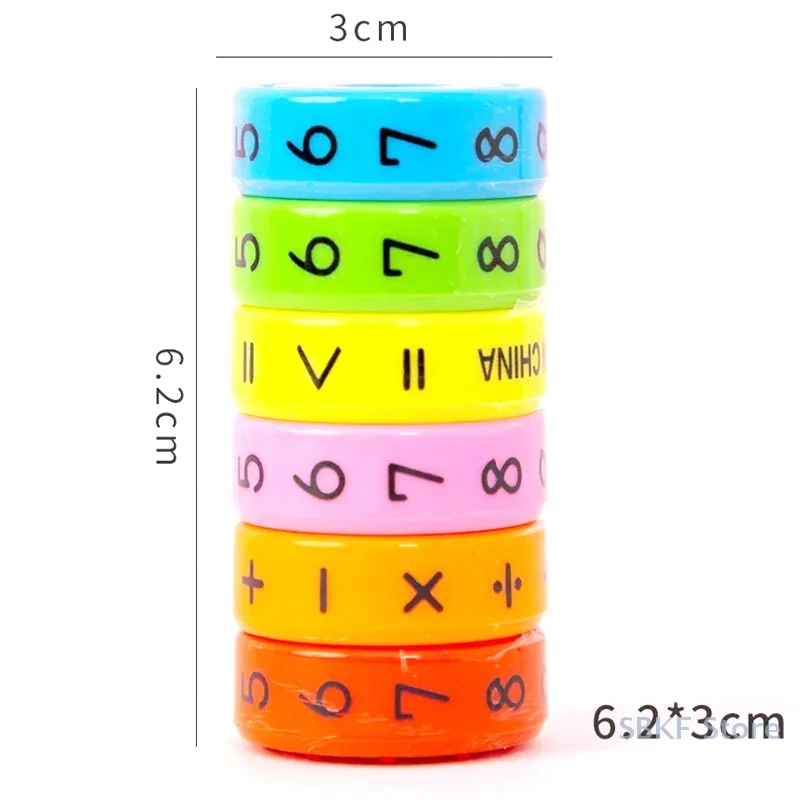 Magnetic Mathematics Digital Learning Educational Toys Magic Intelligence Arithmetic Maths Puzzle Cube For Kids Gift