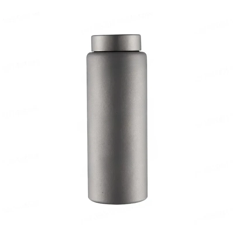 Pure Titanium Thermos Cup for Travel, Outdoor Tea Making, Large-capacity Men's and Women's Car Titanium Thermos Cup 750ml