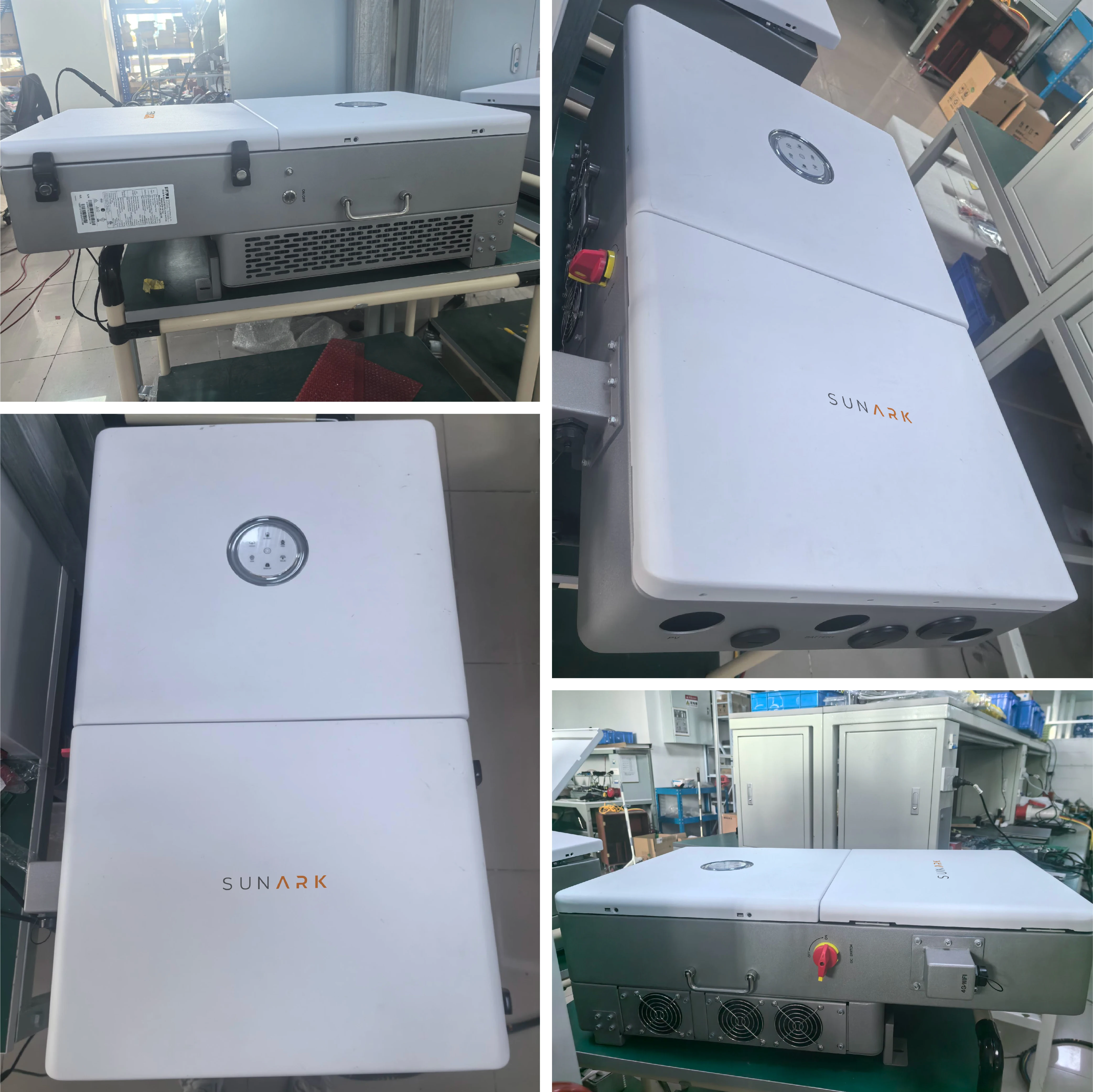 SunArk Split Phase Hybrid Solar Inverter 8KW 10KW 12Kw on Off Grid Pure Sine Wave Pv Inverters