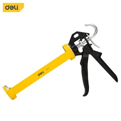 Deli 9 Inches Caulking Gun Insulating Mastic Sealant Corner Seam Filling Tool Sealant Gun Caulking Gun DIY Tools