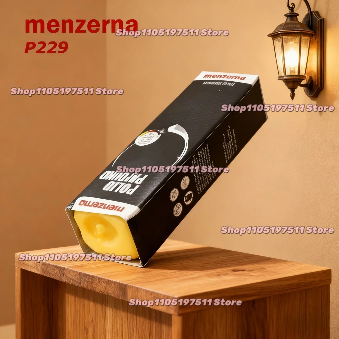 500g Menzerna P229 cera de pulido para peine de bocina laca de Piano plástico acrílico pulido espejo gafas cera de alto brillo