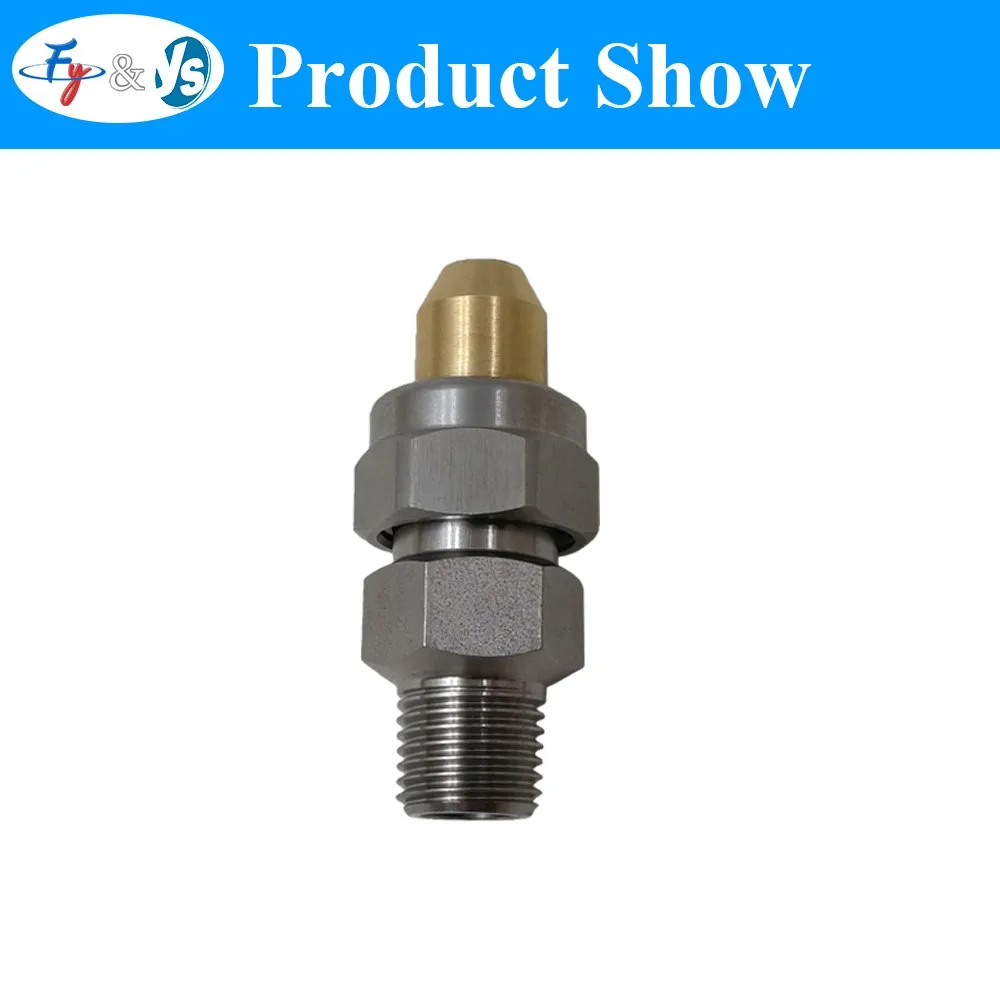 TG-W Type Quick-Replaced Full Cone Spray Nozzle 1/8 1/4 Male Thread for Chemical Reaction Processes