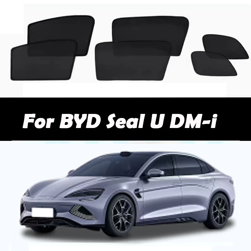 

Для BYD Seal U 2023 2024, автомобильная занавеска, козырек на окно автомобиля, тепло, УФ-аксессуары для салона автомобиля