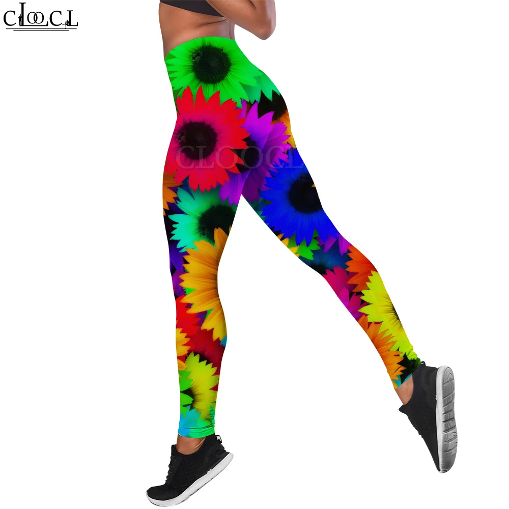 CLOOCL Liền Mạch Quần Legging Nữ Đẹp Họa Tiết Bướm Tập Gym Tập Thể Mặc Cao Cấp Tập Thể Dục Quần Femme Quần Legging Mới