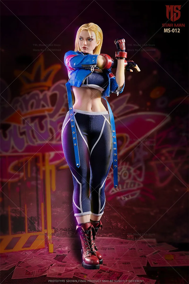 STAR MAN MS-012 ストリートファイター cammy キャミィ In Stock STAR MAN MS-012 1/6 Scale Classic Street Fighter Cammy