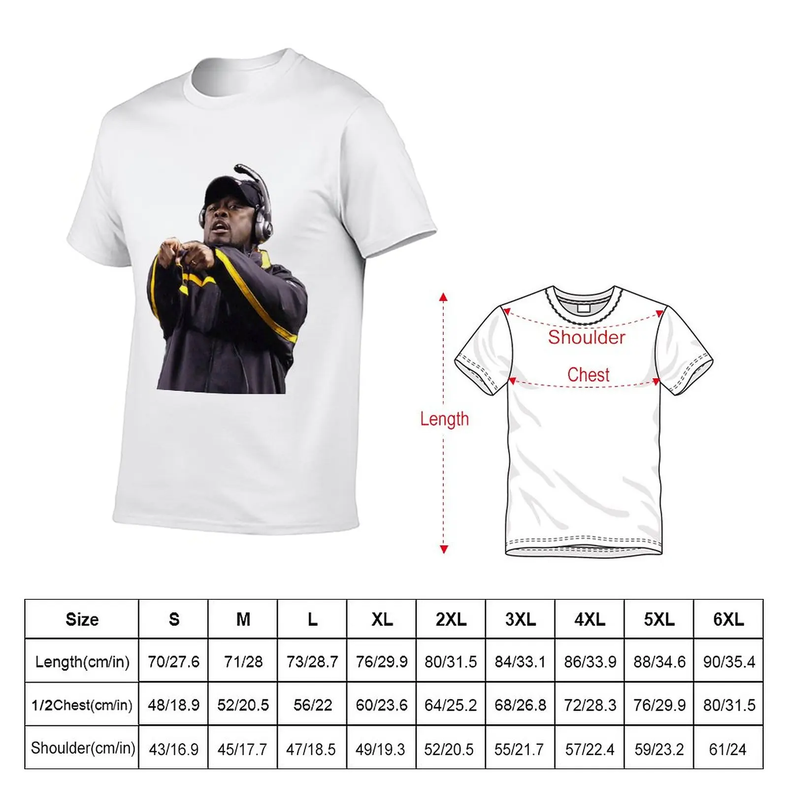 Mike Tomlin T-Shirt cute clothes funnys kawaii clothes t shirts men