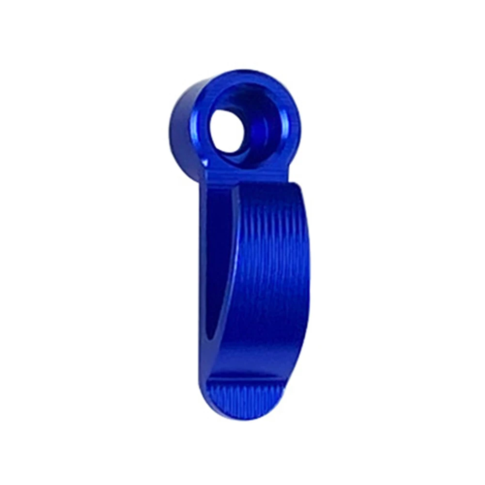 Black Aluminum Alloy Hook Excellent Welding Performance Firm Suspension High Universality Fitment Accessory For Riders