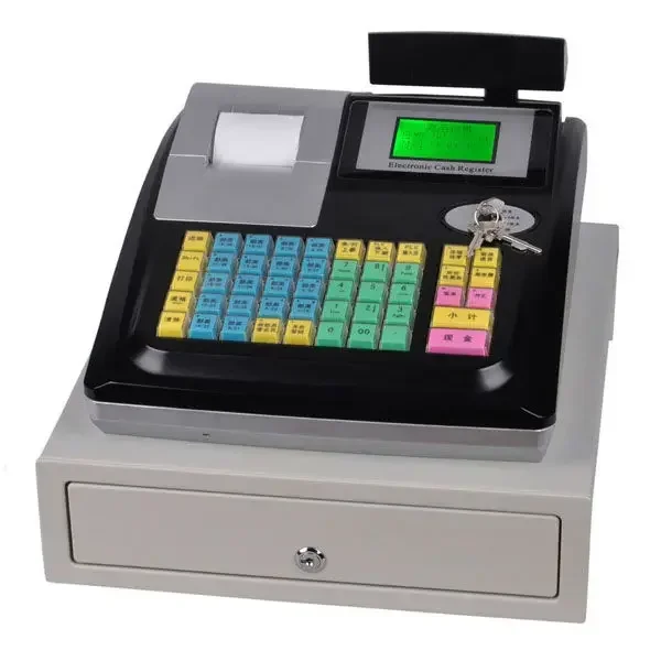 CE VAT Cash Register Pos Machine System For Stores With Journal