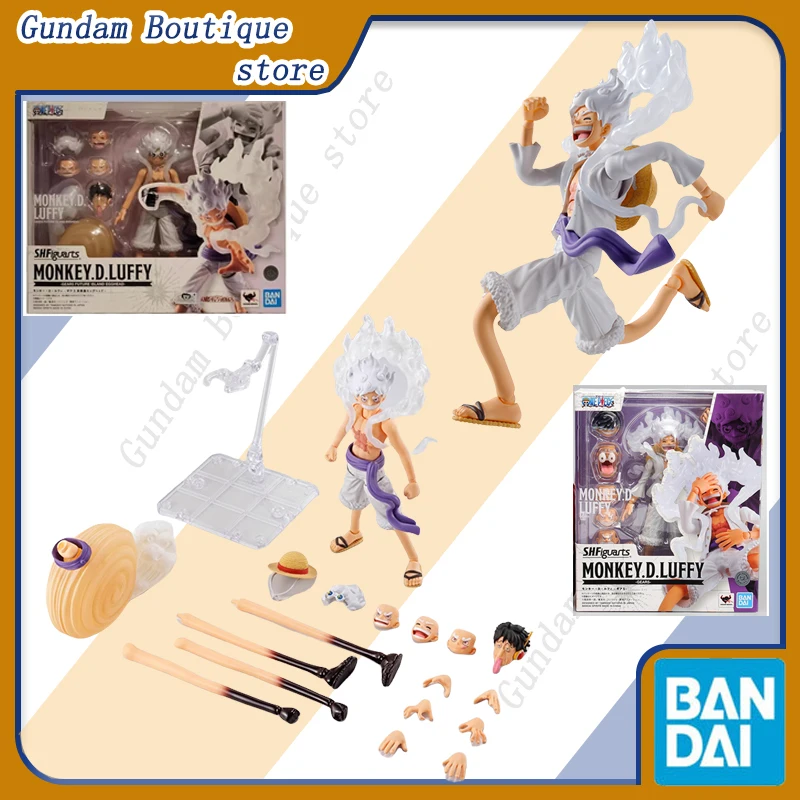 

Bandai Genuine SHF ONE PIECE Monkey D Luffy -GEAR5- ISLAND EGGHEAD Anime Action Figure Movable Model Toy Gift Children Christmas