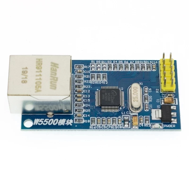 USR-ES1 W5500 Ethernet Network Module Aardware SPI to LAN TCP IP 51 STM32 Microcontroller Program Over W5100