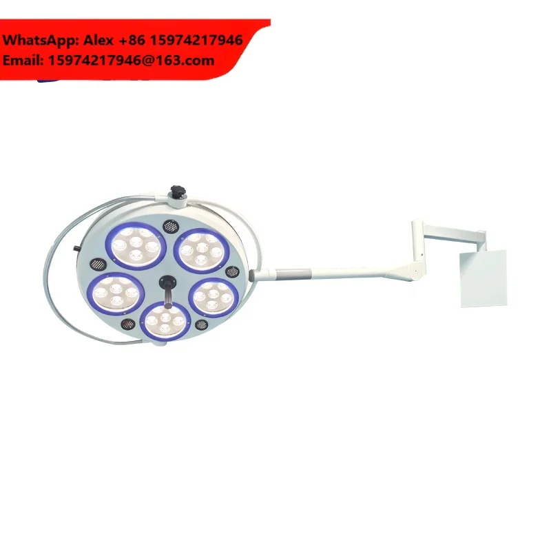 LIZE PET Five Holes Vertical LED Surgical Lamp Single Dome Mobile Shadowless Operating Lamp
