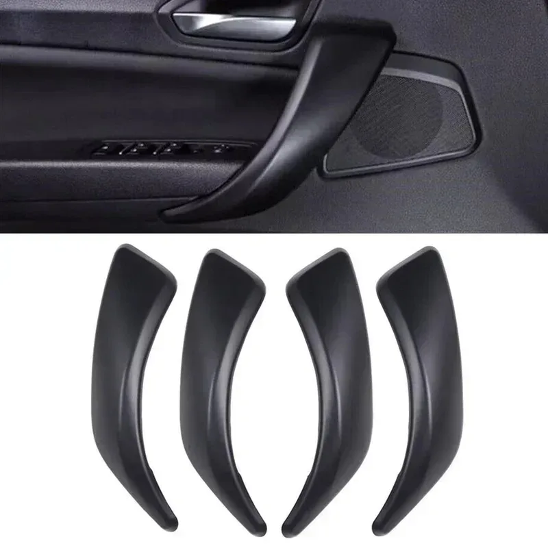 

Для BMW 1 2 серии F20 F21 F22 F23 2012-2018 ABS углеродное волокно, внутренняя дверь, подлокотник, ручка, накладка, наклейка, автомобильные аксессуары