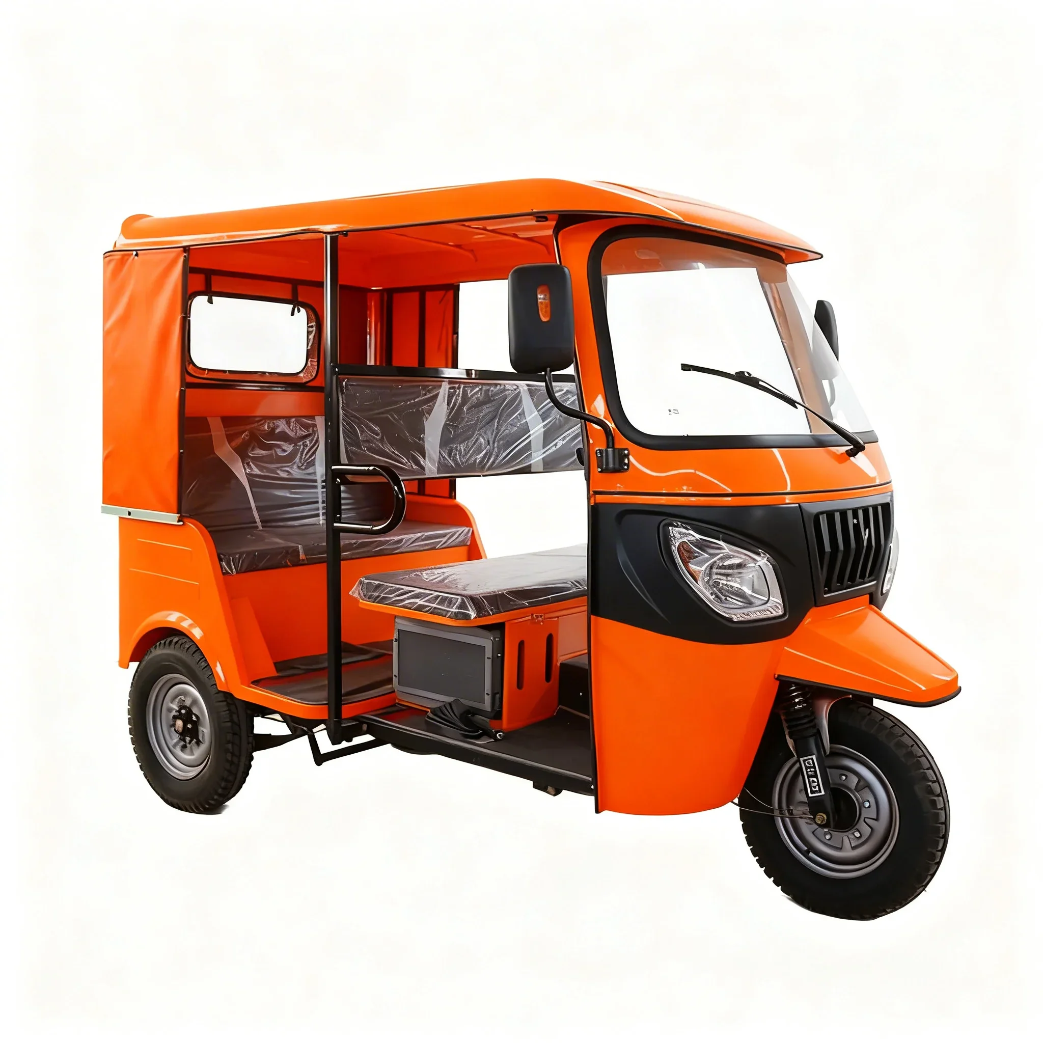 SXLL New Arrival 1000W TVS Motor Electric Open Body 3-Wheel Passenger Bike 60V Bajaj Africa Keke Bajaj with Common Features