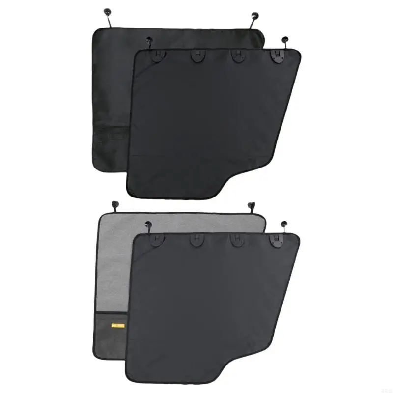 

2025 Новый 2PCS CAR DOURE Protector Oxford Cloth AntyScratch Большой покров для собак Pet