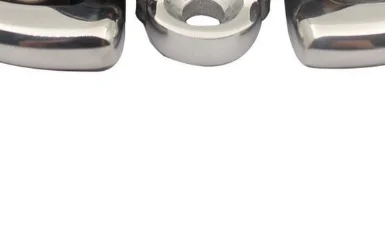 Boat Parts Accessories Marine Hardware Stainless Steel For Double D Ring Deck Folding Pad Down Cleat Yacht Motorboat