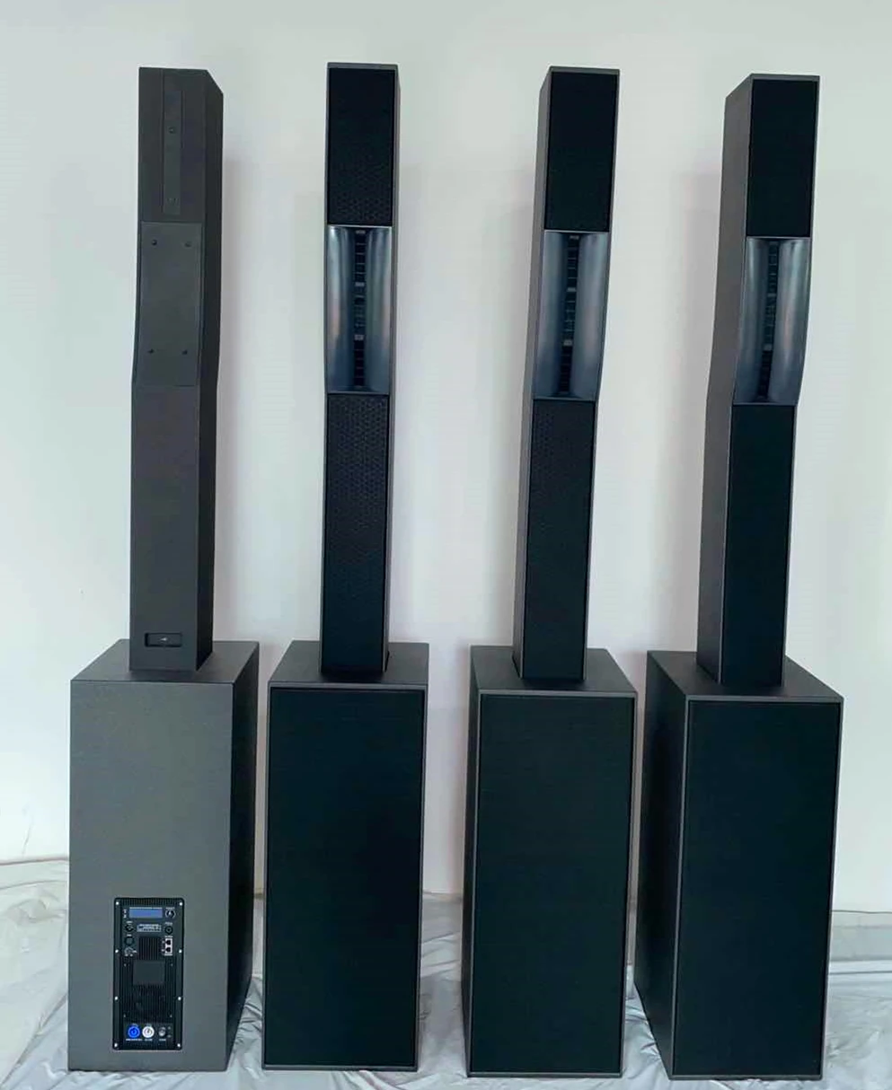 Professional Outdoor/Indoor Line Array Column Speaker Sound System