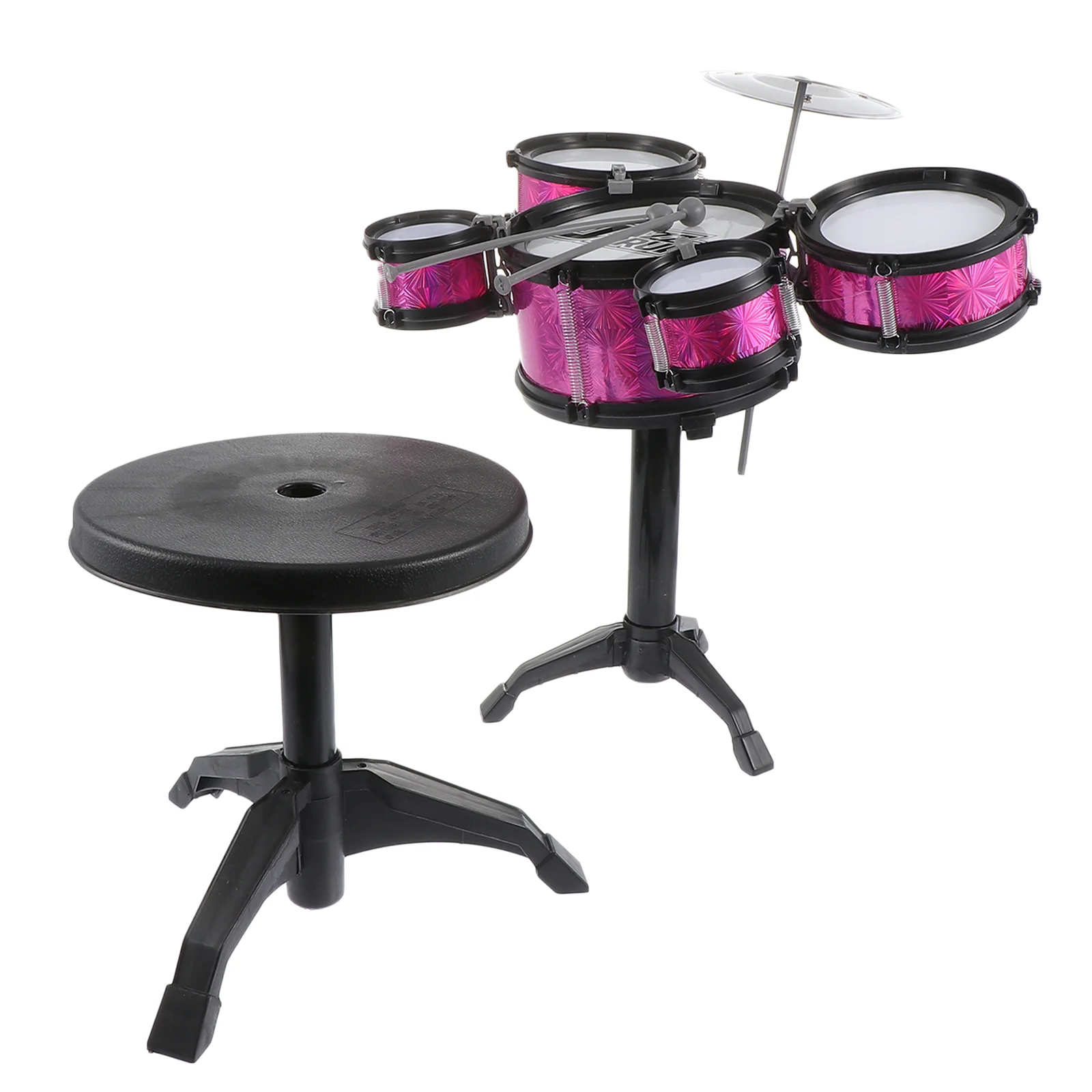 Kids Drum Stool Simulated Jazz Toddler Musical Instruments Fun Toys Educational Gifts