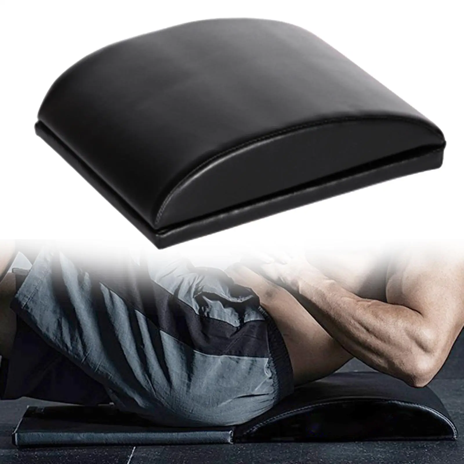 Ab Exercise Mat, Abdominal, Sit Up Core Trainer Pad for Motion Workout, Provides Lower Back Support, Stretches Ab Muscles