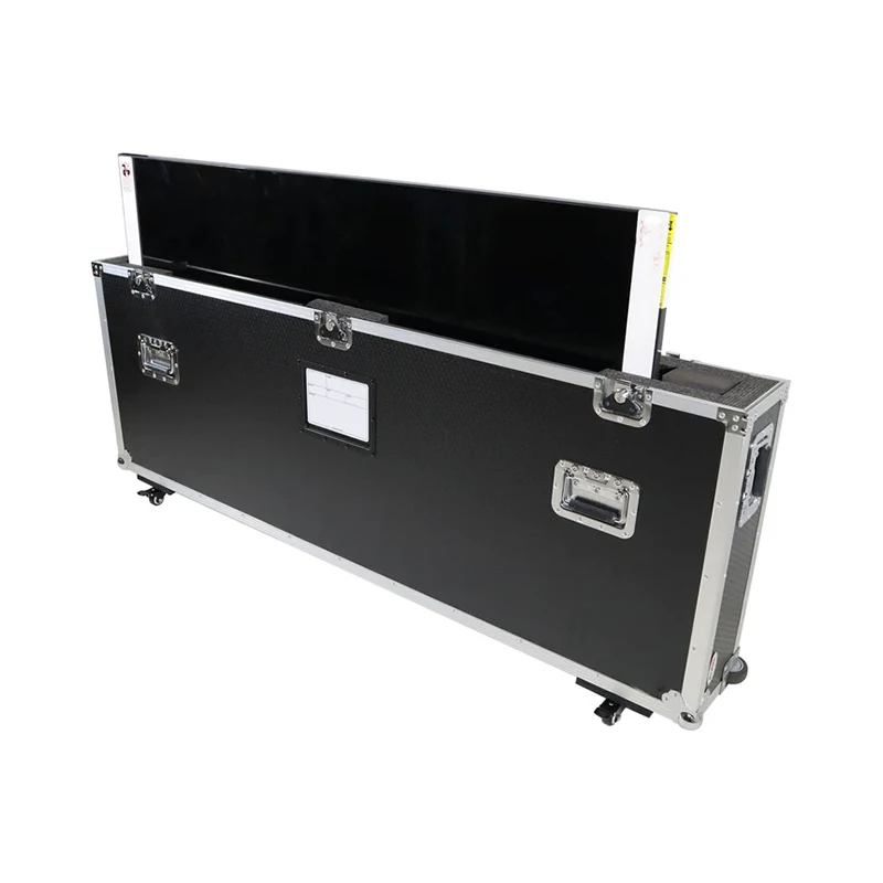 55"-65" Universal LCD/LED/Plasma TV Flightcase mit 4" Rädern