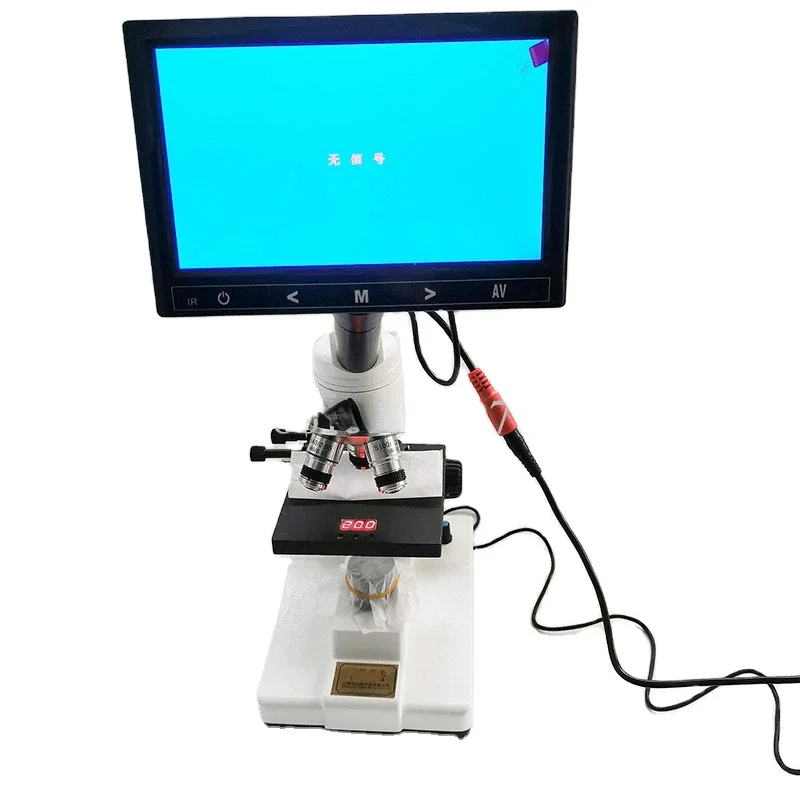 Selected good products heating plate and display tv screen 1600 x microscope for pig farm semen sperm