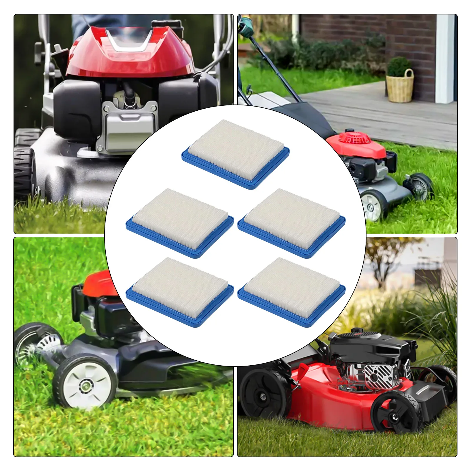 Air Filters Compatible with For GCV190 HRB216 HRB217 5 Piece Set for Lawn Mowers Enhances Maintenance and Longevity