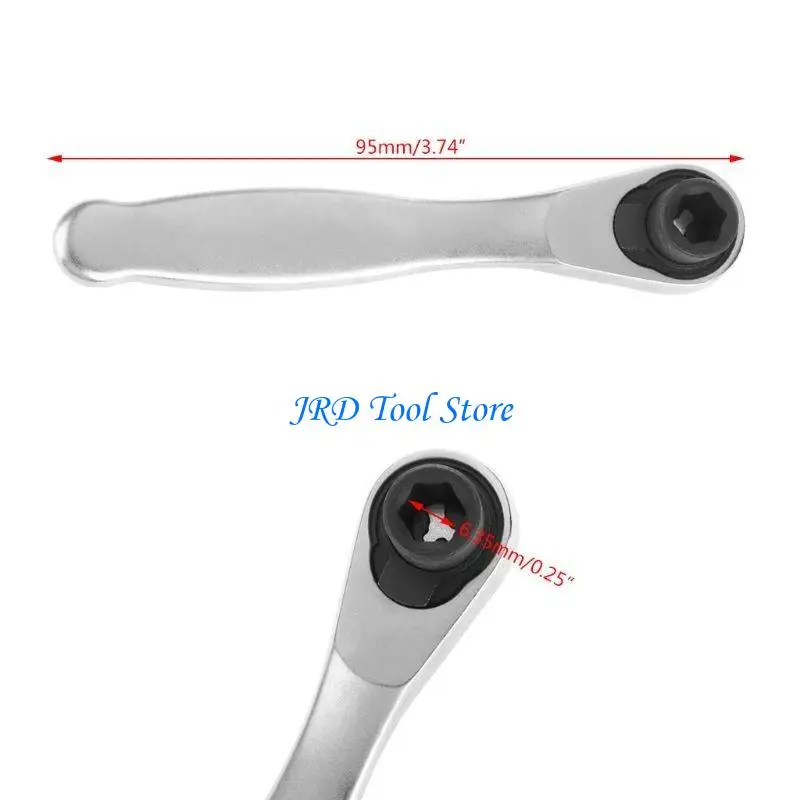 A2UD 1/4 "Ratchet Llock destornillador Torque 72 Dientes Auto Releración rápida