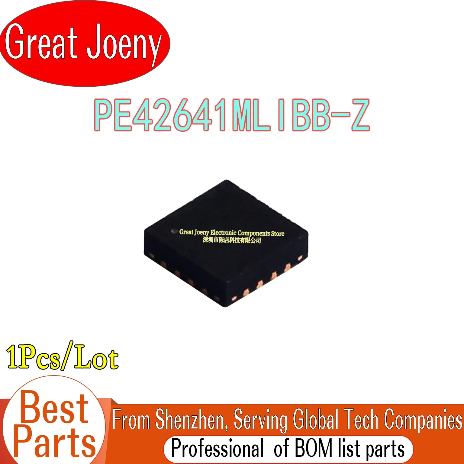 100% New Original 42641 PE42641MLIBB-Z PE42641MLIBB IC Chipset QFN-16 Bulk Best Price