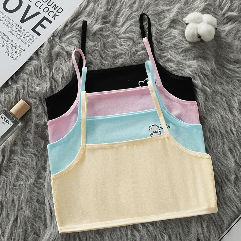 Children's Underwear Development Stage Primary School Student 10 Year Old 11 Girl Child Small Vest Girl Stage 1 Bra Girl