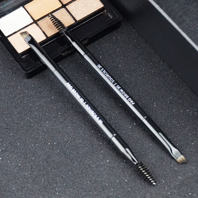 PRO Eye Brow Makeup Brush #20 Dual-ended Eye Liner Brow Definer Cosmetics Beauty Tools