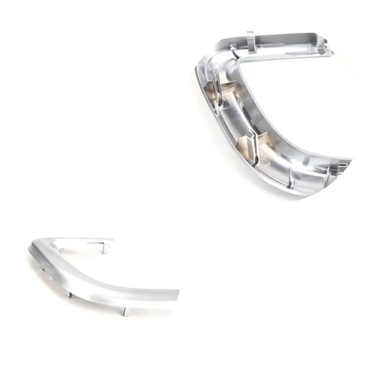 سيارة ألياف الكربون الباب الداخلي لوحة مقبض سحب إطار الكسوة الديكور الداخلي ملصق أجزاء لاند روفر ديسكفري 2015-2019-A7 #4