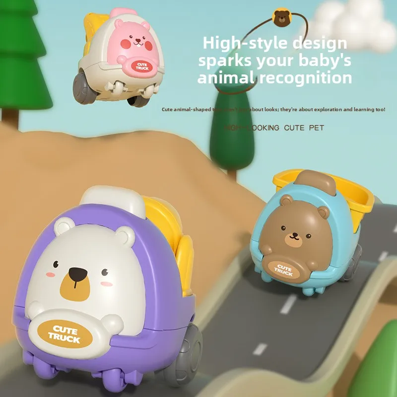 Chenghai لعب الأطفال البناء بالقصور الذاتي مركبة التنقيب جرافة رياض الأطفال الهدايا الصغيرة آلة دمية اللعب #2