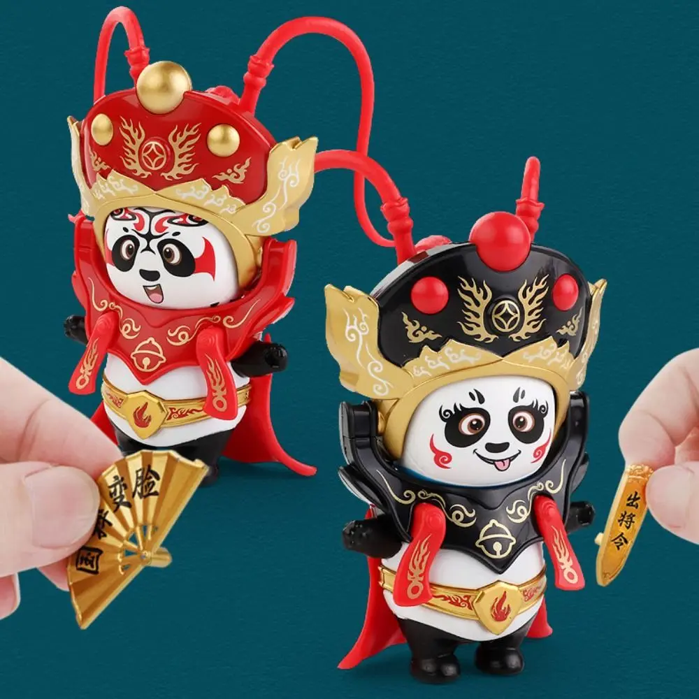 New Sichuan Opera Opera Face Changing Doll PVC Handmade Face Changing Makeup Doll Chinese Style Chinese Opera Toy Birthday Gifts