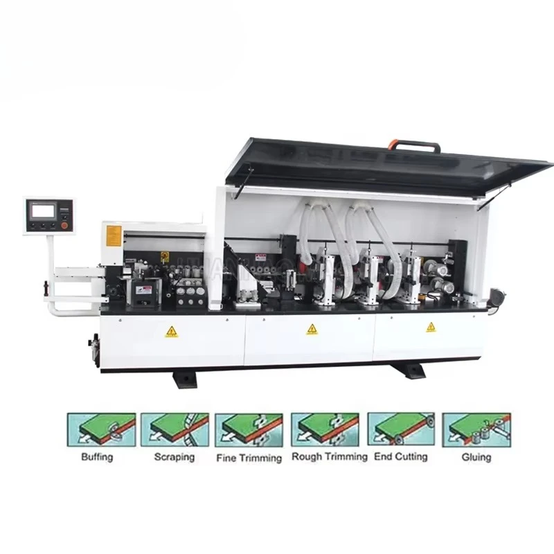 Curving Pvc Multifunction 45 Degree Angle Automatic Edge Banding Machine Plywood Furniture Kdt Wood Laser Abs