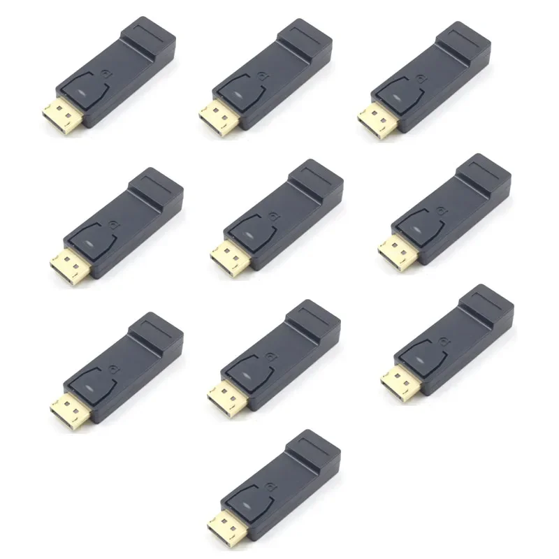 Lot 10pcs 1080P HDTV DVD Display Port DisplayPort DP Male to HDMI-compatible Female Converter Cable Adapter for MacBook Pro Air