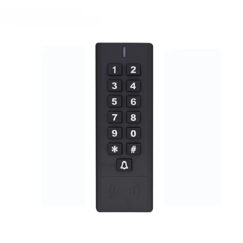 Teknologi 433MHz IP65 Kit Keypad Nirkabel Tahan Air Kontrol Akses Pembaca Kartu 125KHz Keamanan Nirkabel