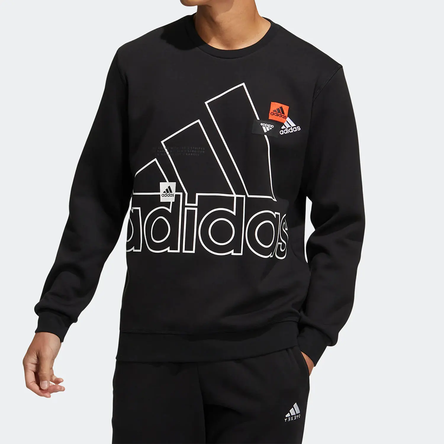 

Adidas Genuine New Unisex Comfort Round-neck Sweatshirt HP1431