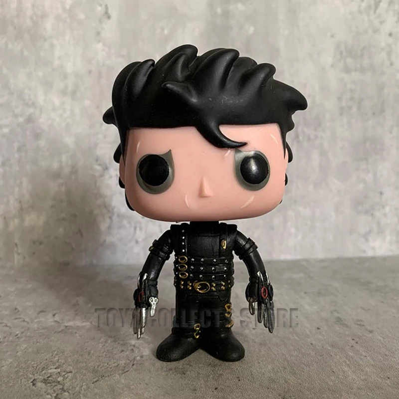 Funko Pop Movies Edward Scissorhands 17# Vinyl Action Figure Toys Collection Model Scissorhands Vinyl Dolls Toys for Kids Gifts