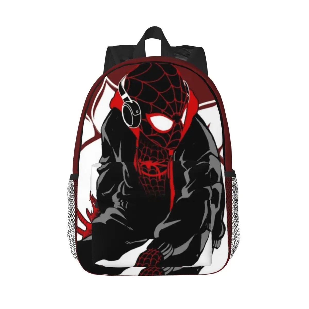 

Spider Ghost For Girls Boys Large Capacity Student Backpack Lightweight waterproof Backpack 15inch