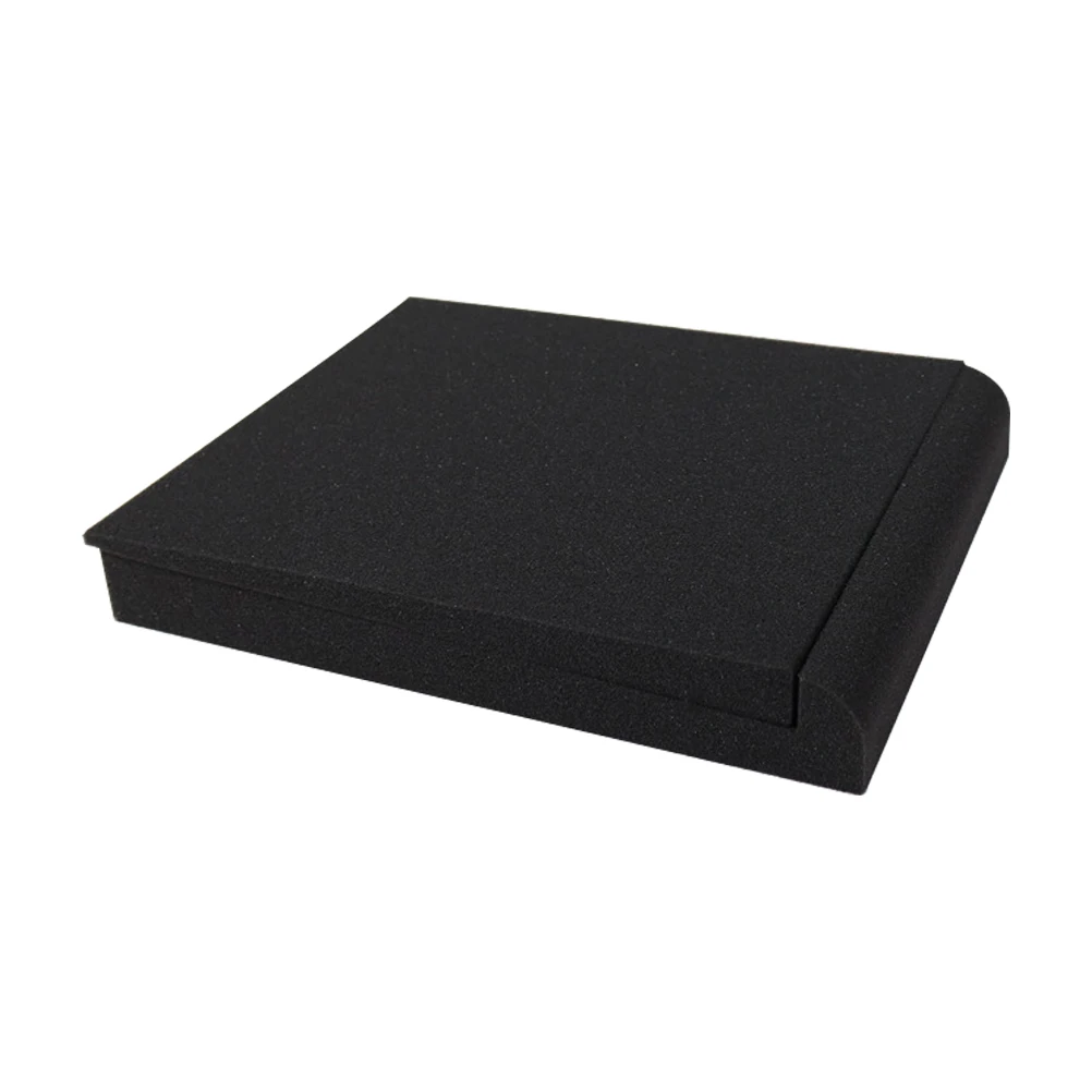 

1Pcs Loudspeaker Isolation Pad Dense Sponge Material for Anti-Slip Stable Speaker Performance Black Speaker Sponge Mat