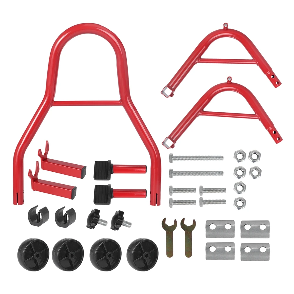 2 in 1 Universal Rear Paddock Stand Motorcycle Bike U-Shape L-Shape Bracket Hook Holder Chain Lube